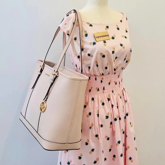 Michael Kors Purse Jet Set Travel Large Tote Leather - Picture 8 of 8